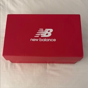 New Balance Red Shoe Box with Logo